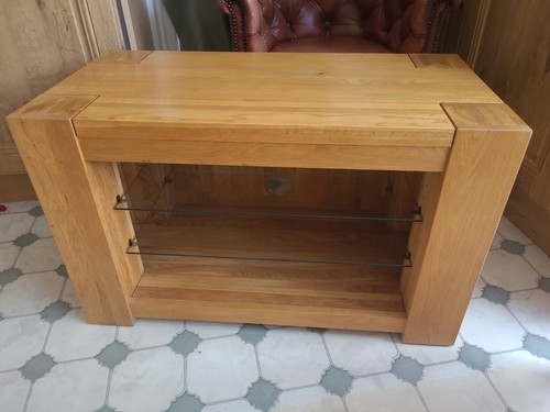 Cabinet solid oak - tv,
