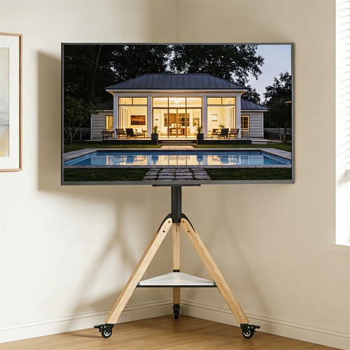 Rolling tripod easel - easel, floor