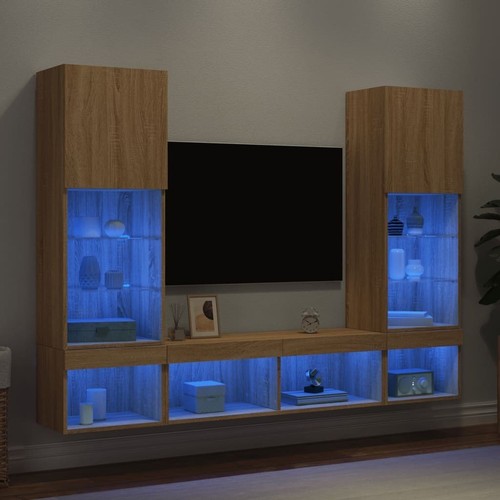 5pc wall units media - 5pc, tv