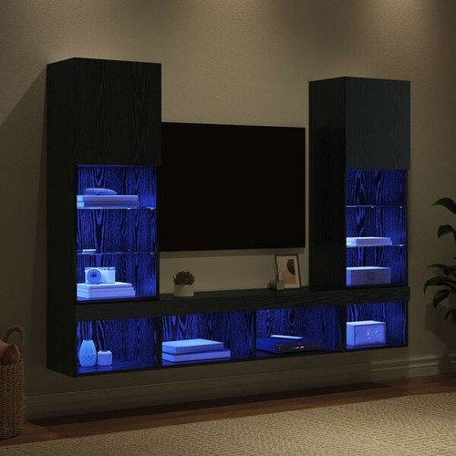 5pc wall units media - 5pc, tv