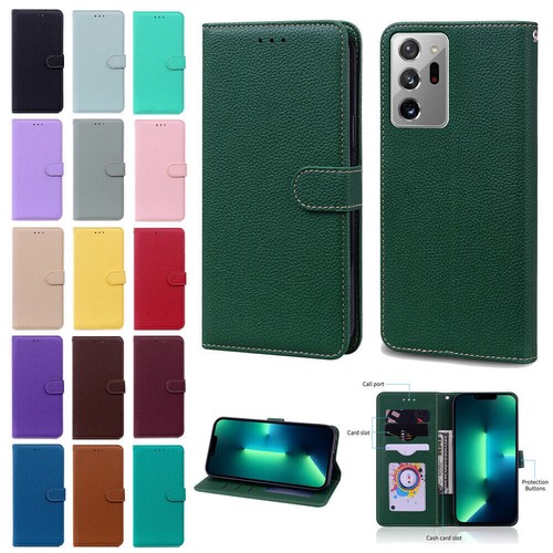 Candy leather wallet phone - leather,