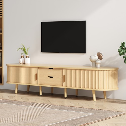 Oval stand cabinet unit - tv,