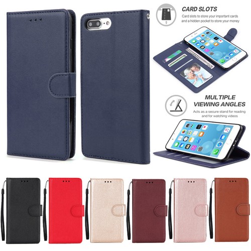Flip leather wallet phone - leather,