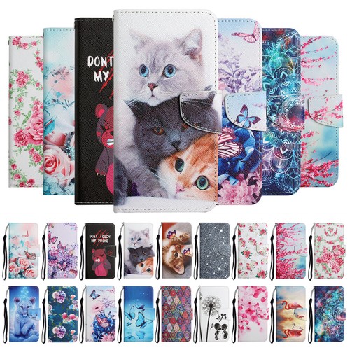 Flip leather phone case - phone,