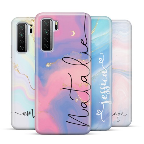 Personalised phone case - personalised, marble