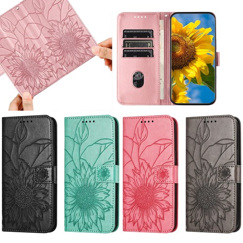 Sunflower wallet phone case - phone,