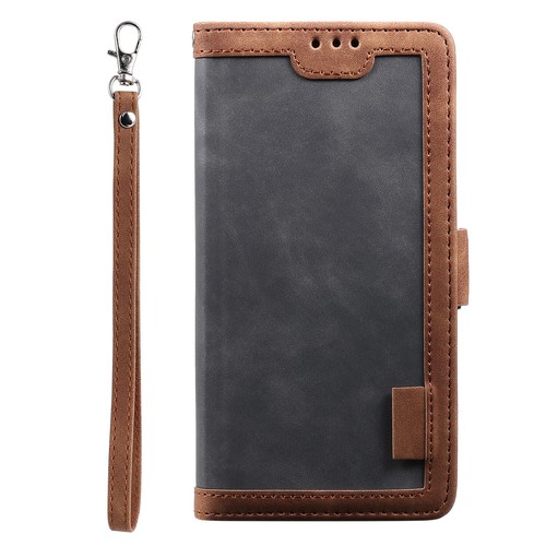 Leather stand wallet flip case - leather,